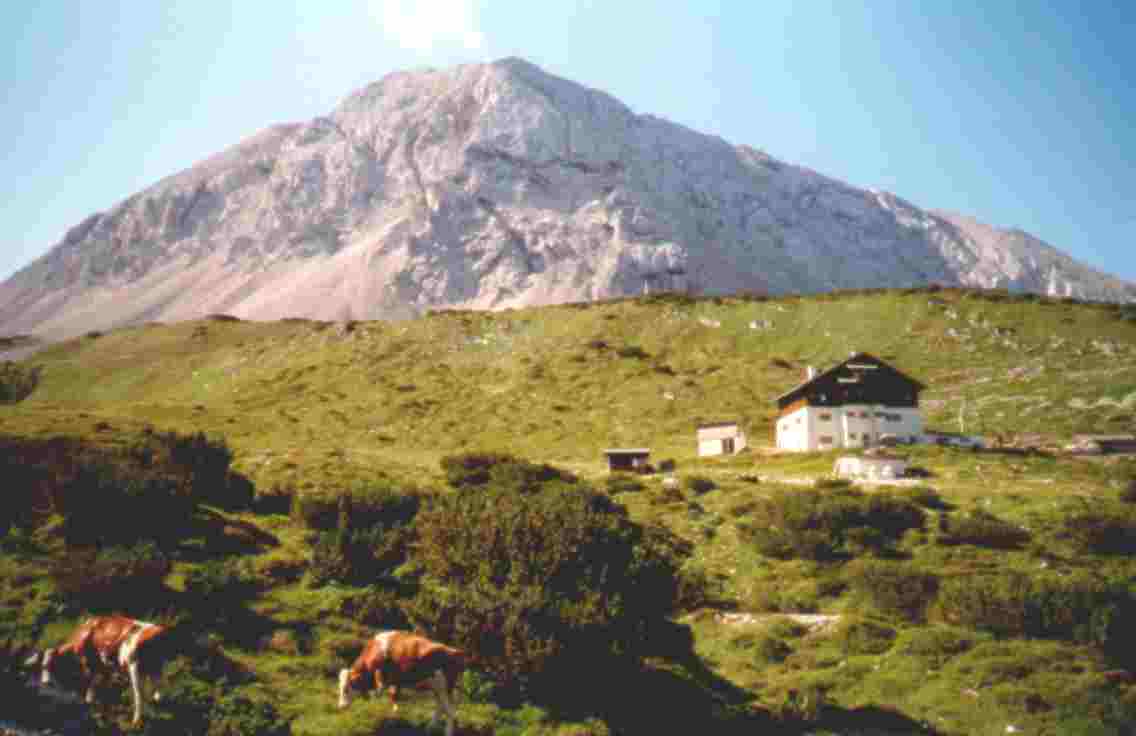 Die Pfeishtte, eine weitere Htte des Deutschen Alpenvereins