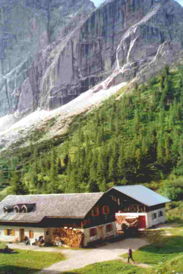 Die Hallerangeralm - die Belohnung fr unsere Strapazen